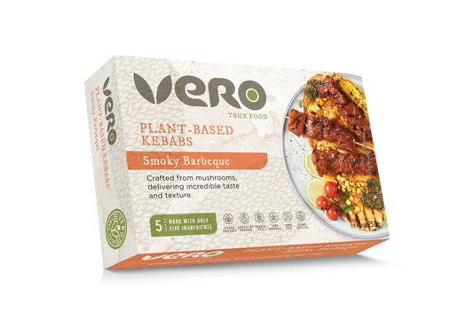 VERO Smoky Barbeque plant-based kebabs